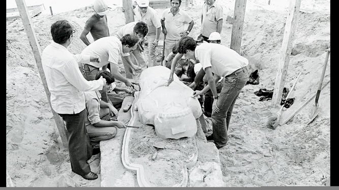 Se cumplen 40 años del descubrimiento del sarcófago de la llamada Dama de Cádiz