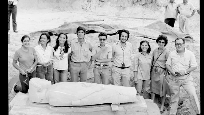 Se cumplen 40 años del descubrimiento del sarcófago de la llamada Dama de Cádiz